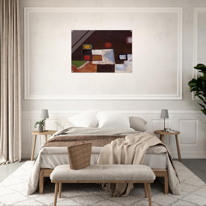 Untitled - 1948 - Victor Pasmore Acrylic Print - 70x100 cm / 28x40″ inches