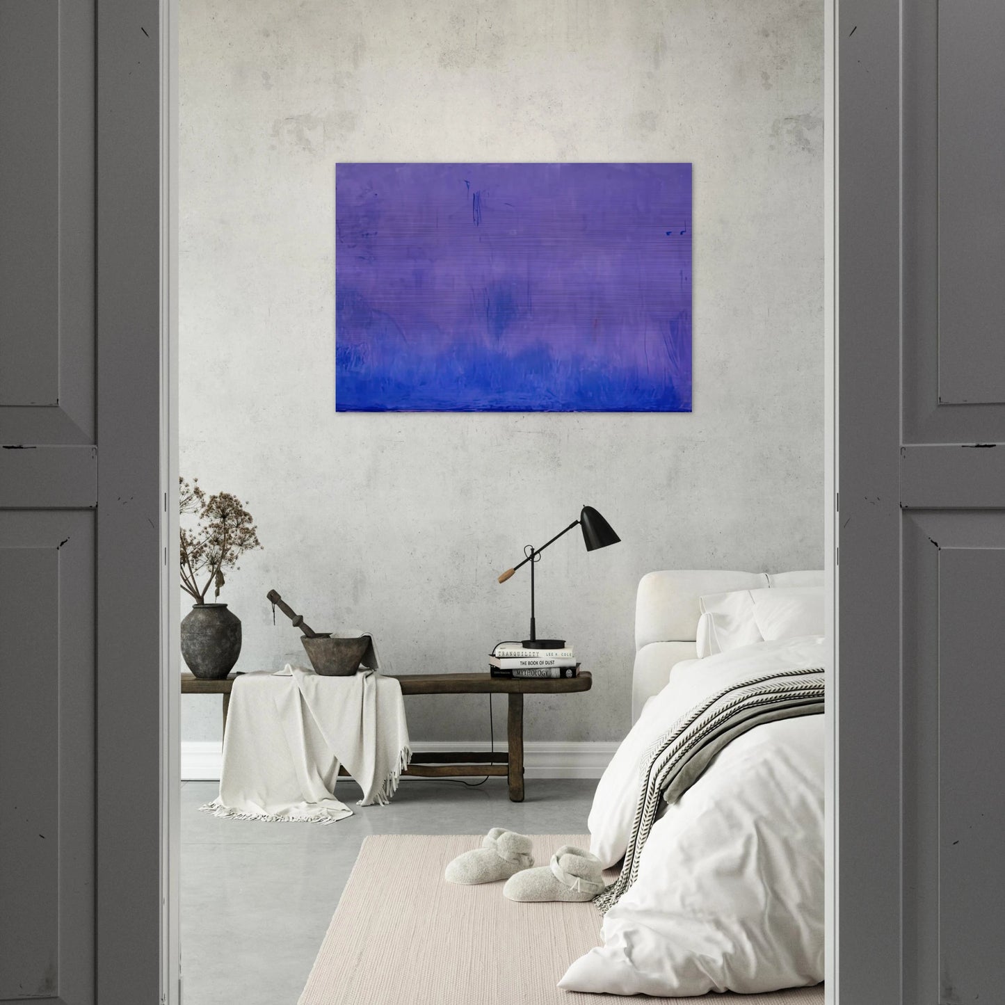 Warming Trend, 2002- - Helen Frankenthaler Brushed Aluminum Print - 70x100 cm / 28x40 inches | Helen Frankenthaler Aluminum Print | Helen Frankenthaler Prints