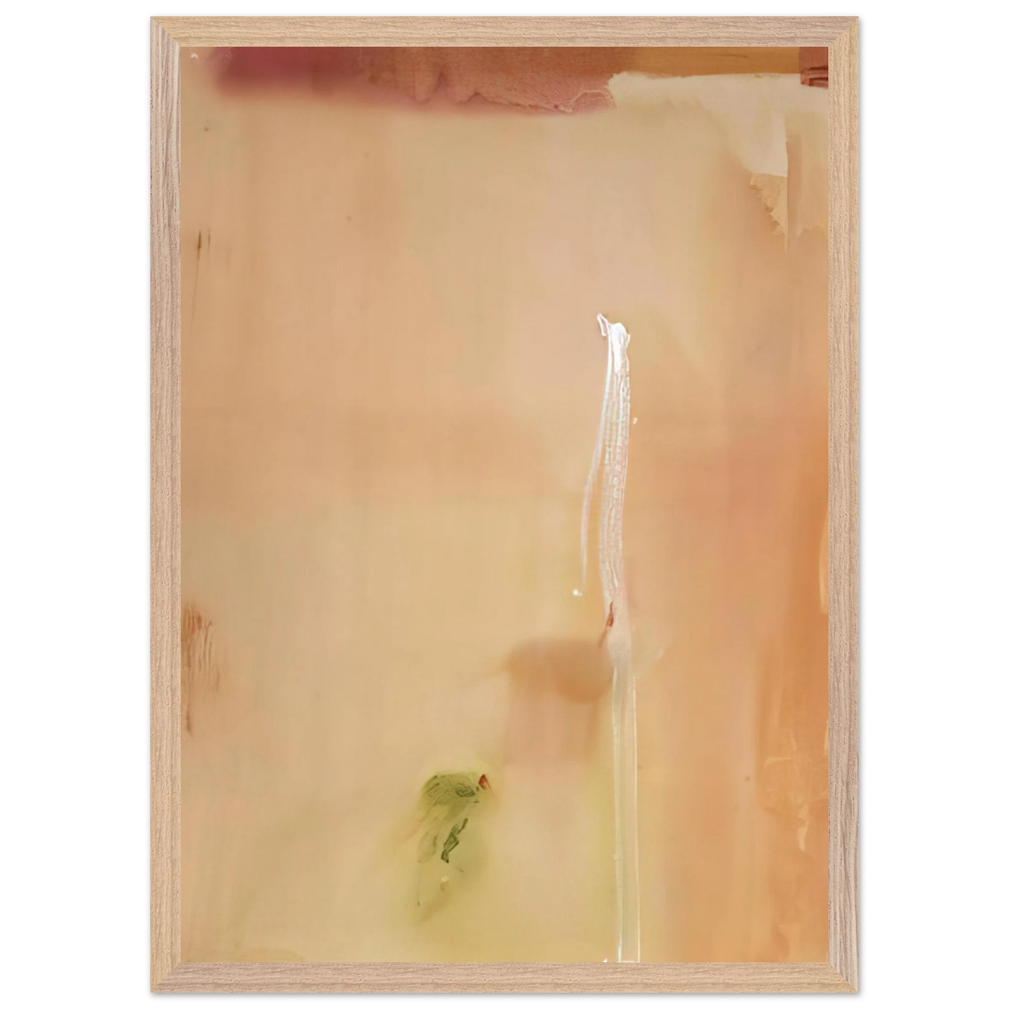 Helen Frankenthaler - Dawn Stroke - 1977 Wall art - A1 (59.4 x 84.1  cm) - Premium Wooden Framed Poster With Fine Art Paper-canvas - Black frame