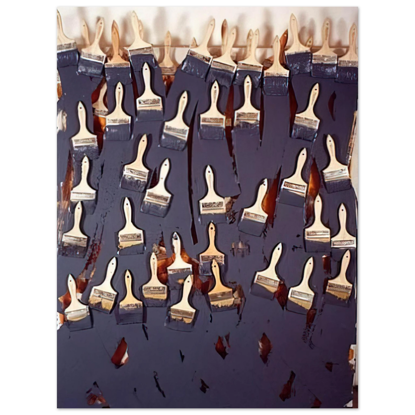 Arman - Untitled - 2000  75x100 cm / 30x40inches Fine Art Poster