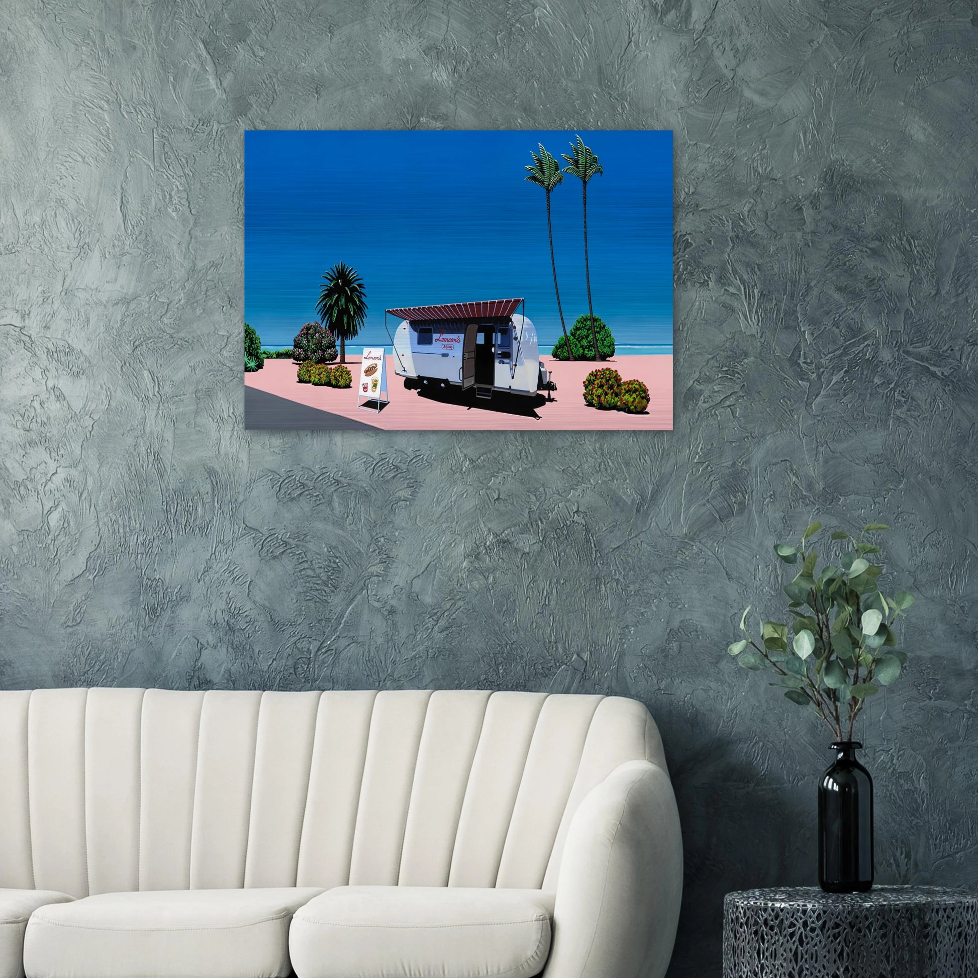 Lemson's Beams - Hiroshi Nagai Brushed Aluminum Print - 70x100 cm / 28x40 inches | Hiroshi Nagai Aluminum Print | Hiroshi Nagai Prints