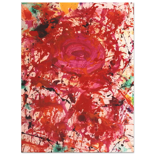 Sam Francis - Untitled  SF90-362   75x100 cm / 30x40inches Fine Art Poster