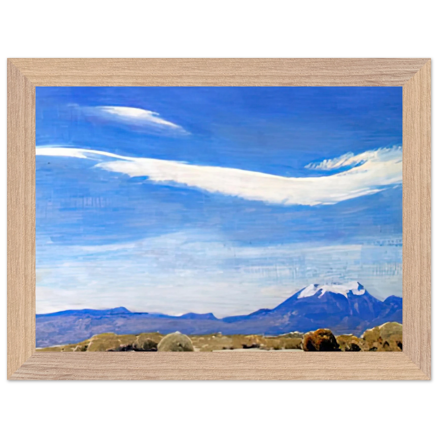 Maynard Dixon - THE CLOUD COACHELLA VALLEY CALIFORNIA 1940 Wall art - 20x25 cm / 8x10 inches - Fine Art Poster-canvas - -
