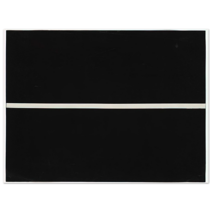 Ellsworth Kelly - Horizontal Band  75x100 cm / 30x40inches Fine Art Poster