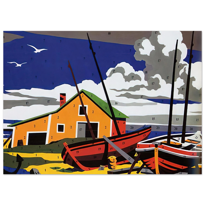Andy Warhol - Do It Yourself  Seascape  Fine Art Poster