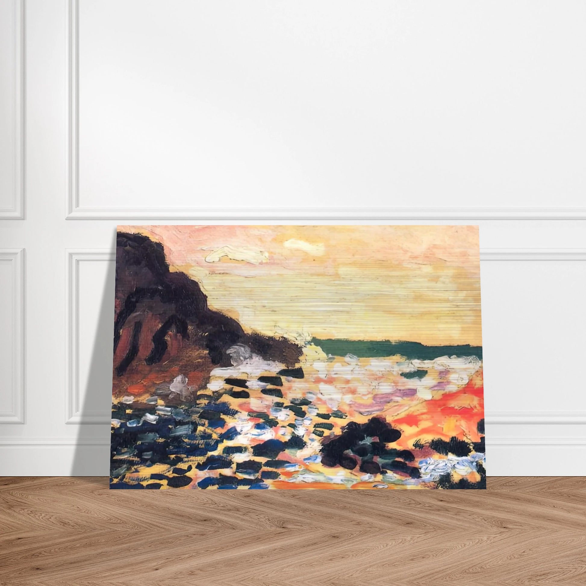 SEASCAPE 1906 - Henri Matisse Brushed Aluminum Print - 70x100 cm / 28x40 inches | Henri Matisse Aluminum Print | Henri Matisse Prints