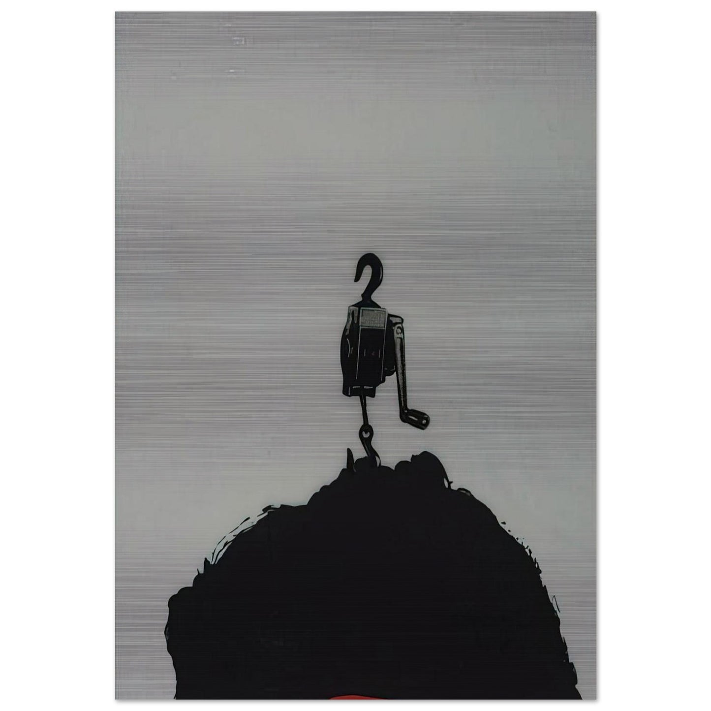TOOL BOX 3 1966 - Jim Dine Brushed Aluminum Print - 70x100 cm / 28x40 inches | Jim Dine Aluminum Print | Jim Dine Prints