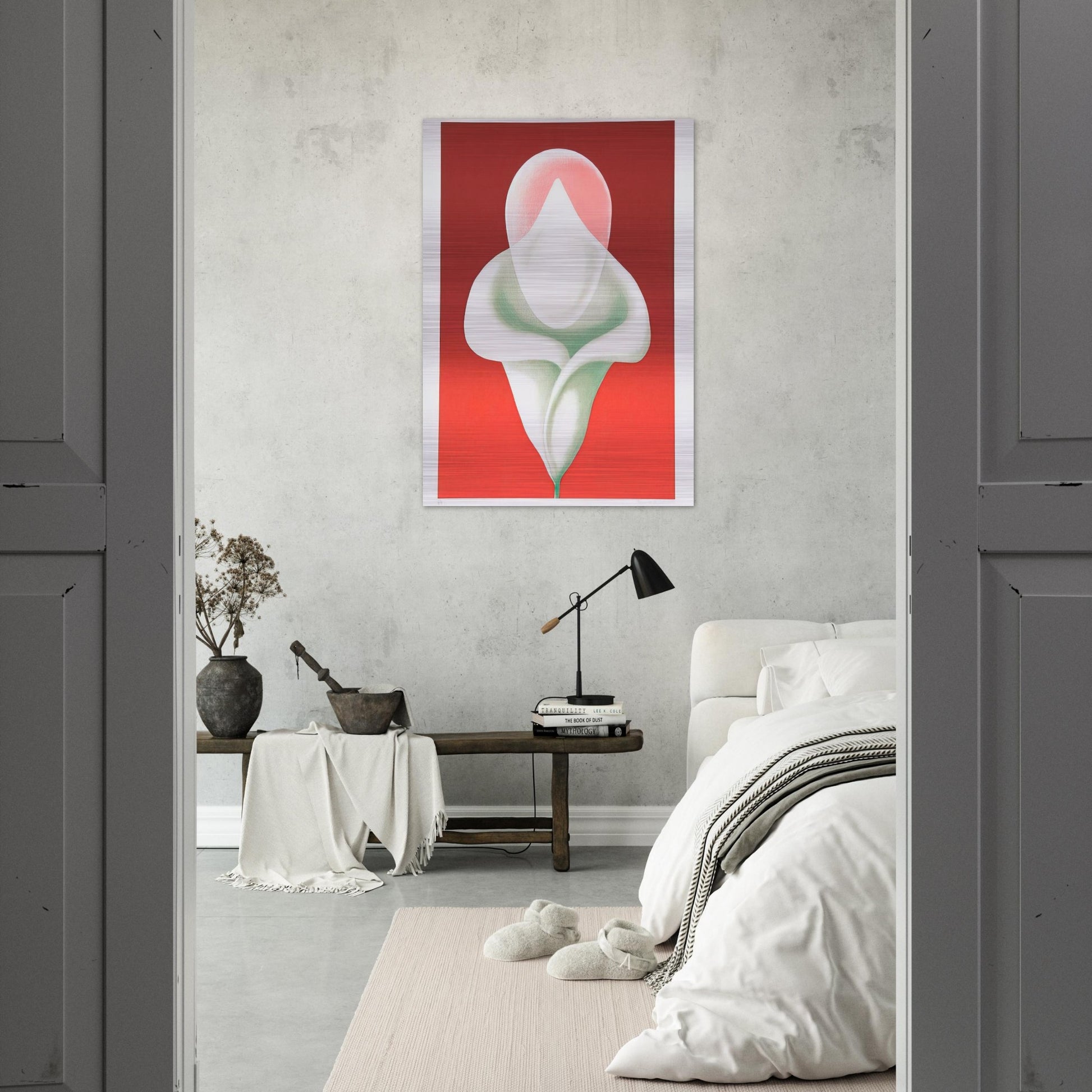 Abstract Tulip - 1979 - Clarence Holbrook Carter Brushed Aluminum Print - 70x100 cm / 28x40 inches | Clarence Holbrook Carter Aluminum Print | Clarence Holbrook Carter Prints