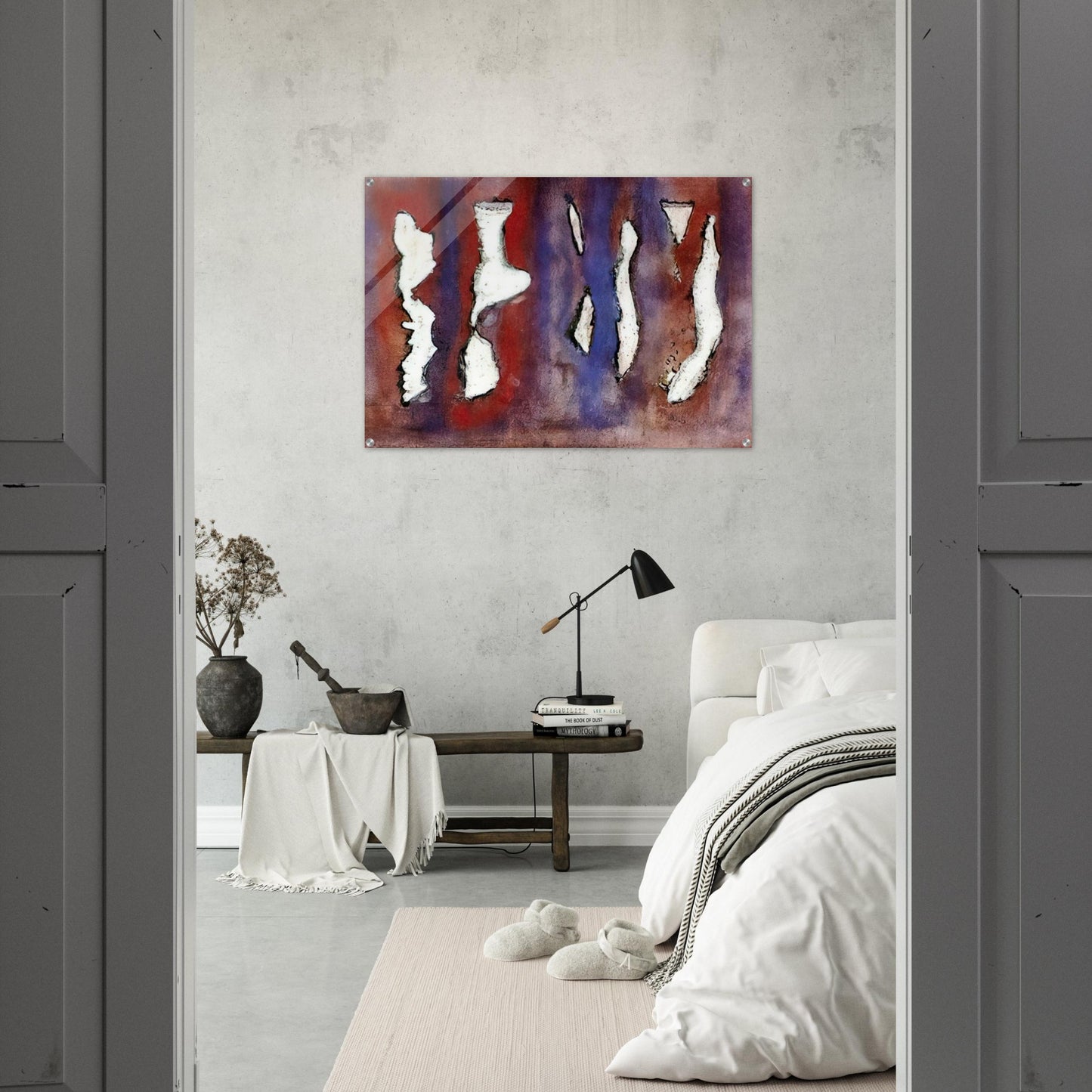 Untitled - Art Informel - Wols Acrylic Print - 70x100 cm / 28x40″ inches