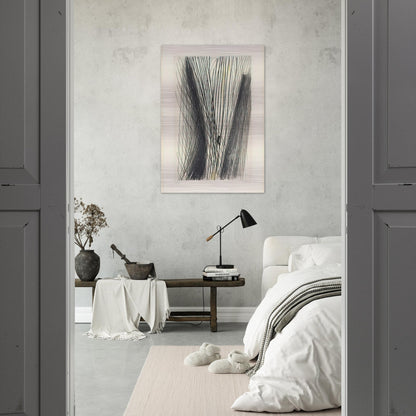 #18 - 1953 - Hans Hartung Brushed Aluminum Print - 70x100 cm / 28x40 inches | Hans Hartung Aluminum Print | Hans Hartung Prints