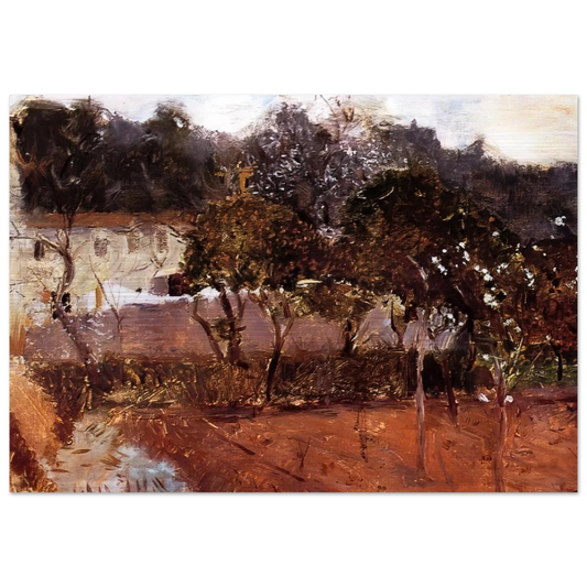 Nice - John Singer Sargent Brushed Aluminum Print - 70x100 cm / 28x40 inches | John Singer Sargent Aluminum Print | John Singer Sargent Prints
