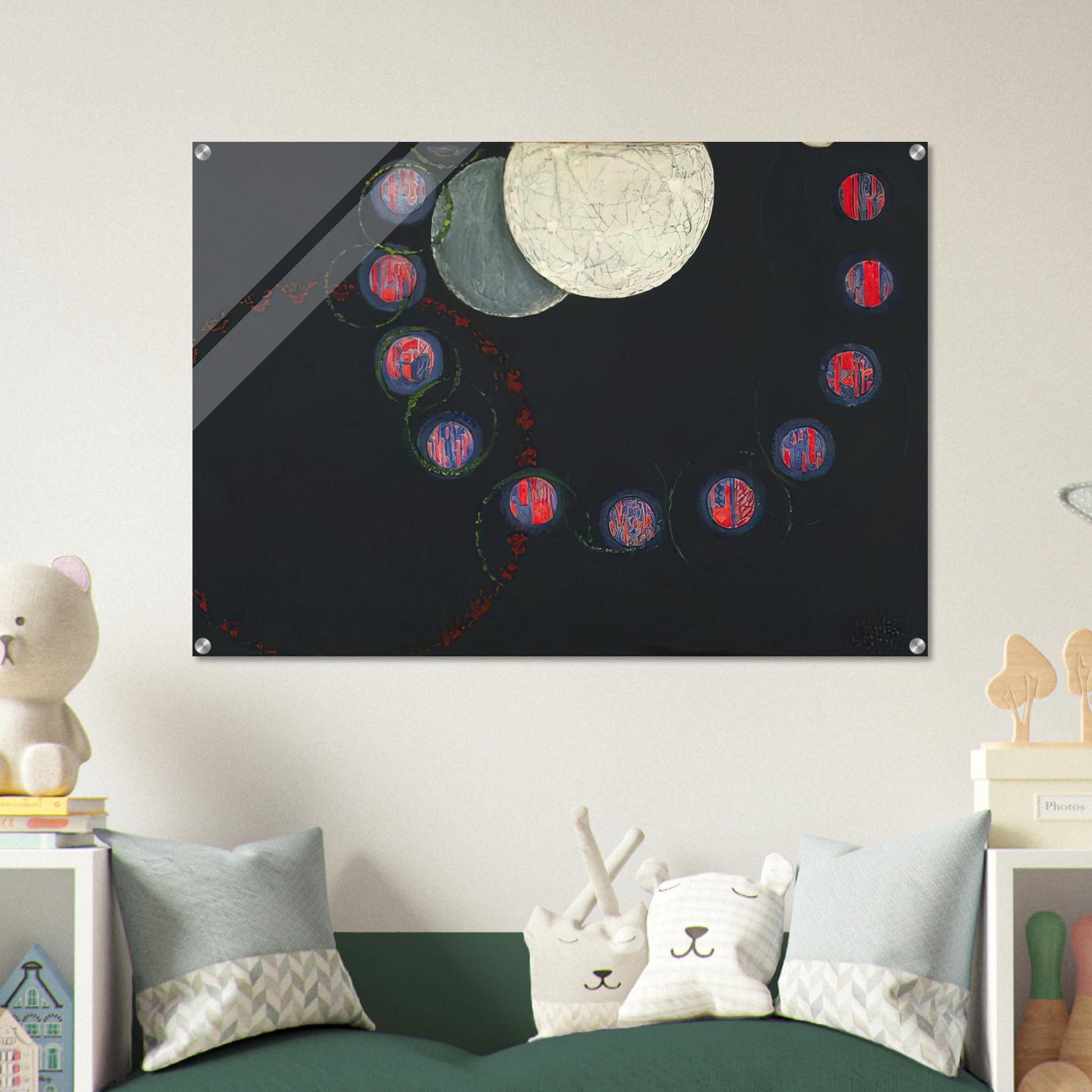 The First Step - Frantisek Kupka Acrylic Print - 70x100 cm / 28x40″ inches