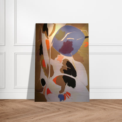 Branches - 1955 - John Ferren Brushed Aluminum Print - 70x100 cm / 28x40 inches | John Ferren Aluminum Print | John Ferren Prints