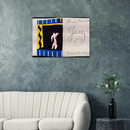 JAZZ BOOK 1947 - Henri Matisse Brushed Aluminum Print - 70x100 cm / 28x40 inches | Henri Matisse Aluminum Print | Henri Matisse Prints