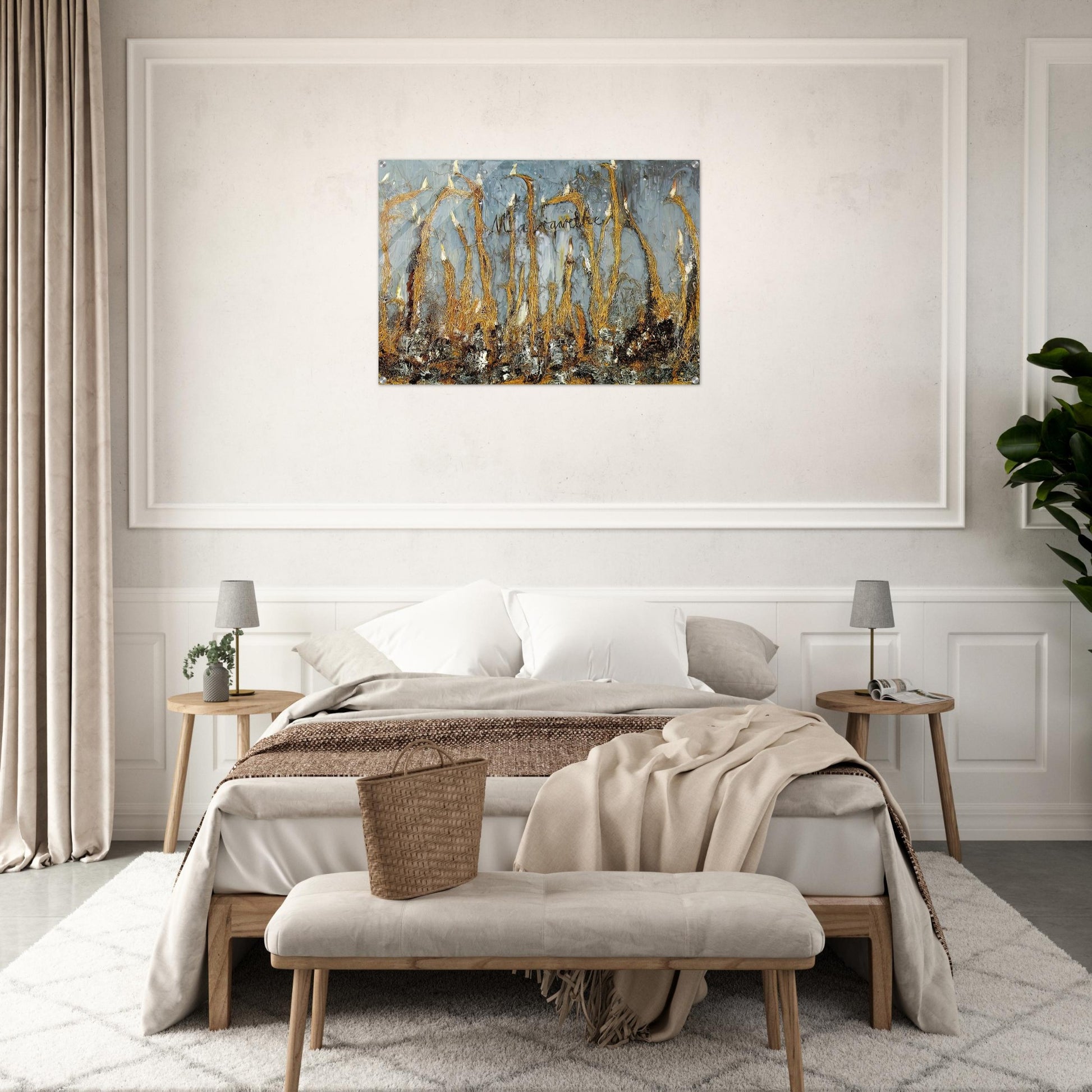 MARGARETHE - Anselm Kiefer Acrylic Print - 70x100 cm / 28x40″ inches
