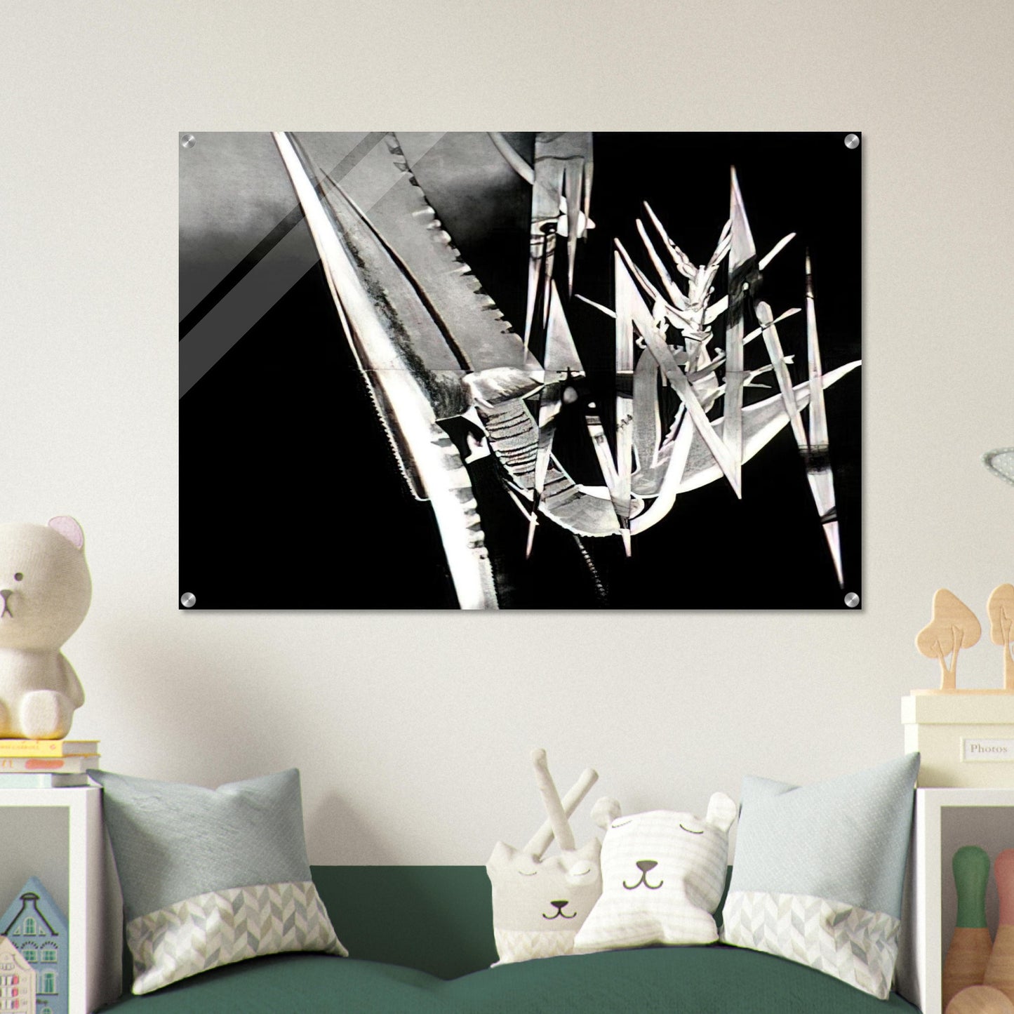 The Prickly Dark - James Rosenquist Acrylic Print - 70x100 cm / 28x40″ inches