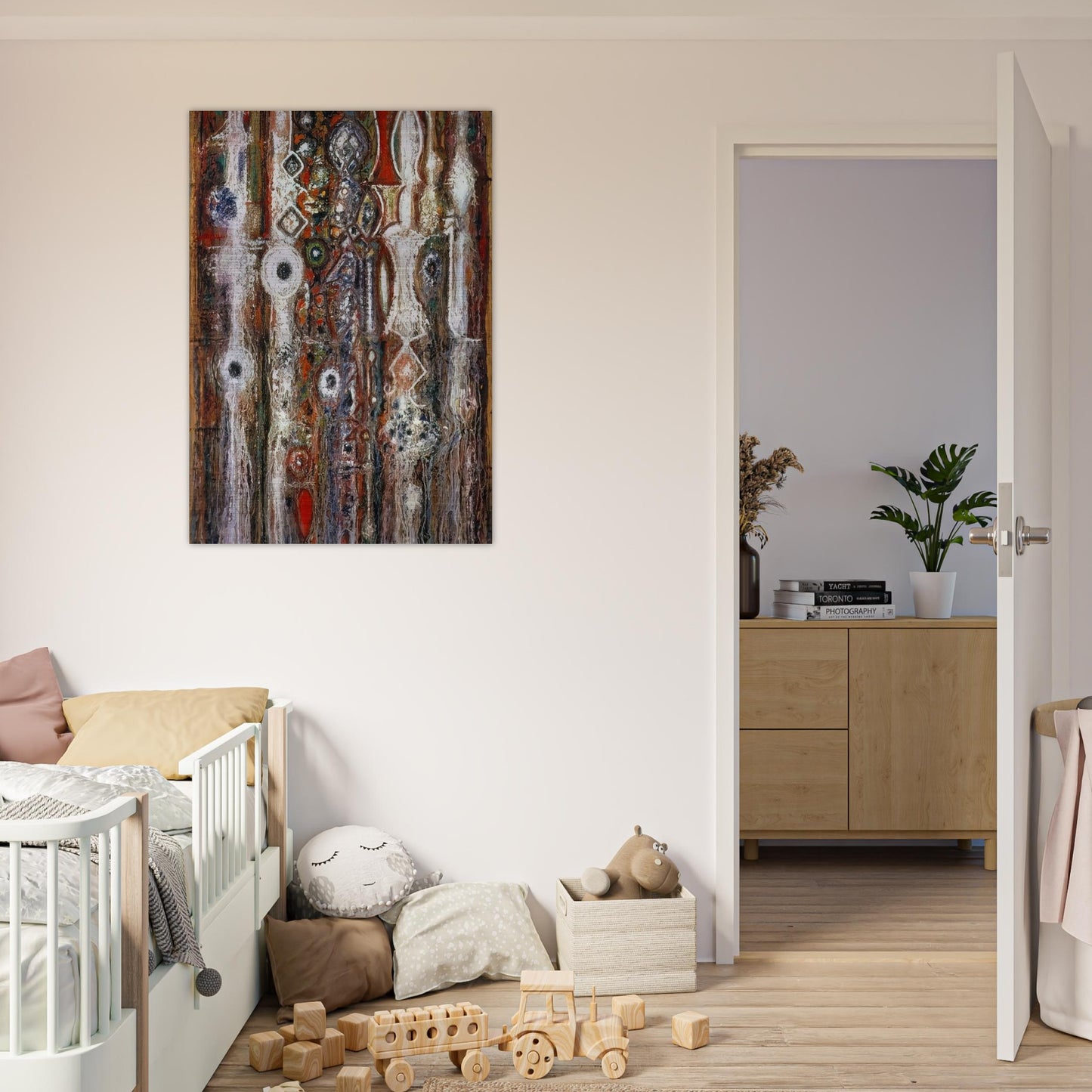 Illumination Gothic - Richard Pousette-Dart Brushed Aluminum Print - 70x100 cm / 28x40 inches | Richard Pousette-Dart Aluminum Print | Richard Pousette-Dart Prints