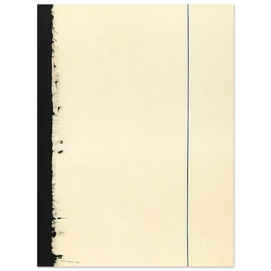 Barnett Newman - The Station of the Cross - Fifth Station  75x100 cm / 30x40inches Fine Art Poster