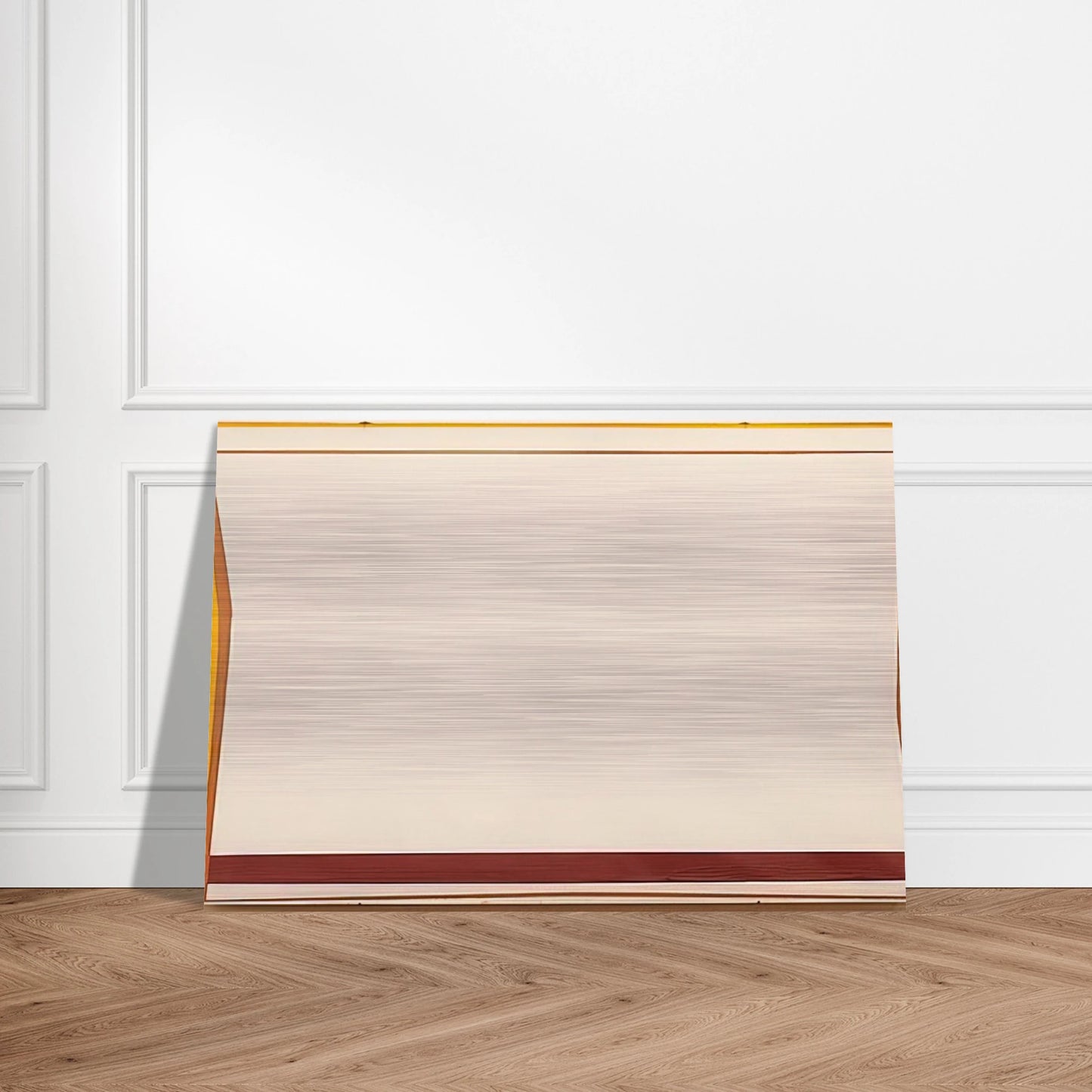 White 7 - 1963 - Larry Zox Brushed Aluminum Print - 70x100 cm / 28x40 inches | Larry Zox Aluminum Print | Larry Zox Prints