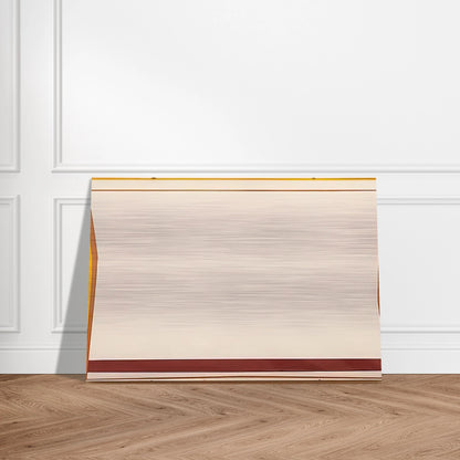 White 7 - 1963 - Larry Zox Brushed Aluminum Print - 70x100 cm / 28x40 inches | Larry Zox Aluminum Print | Larry Zox Prints