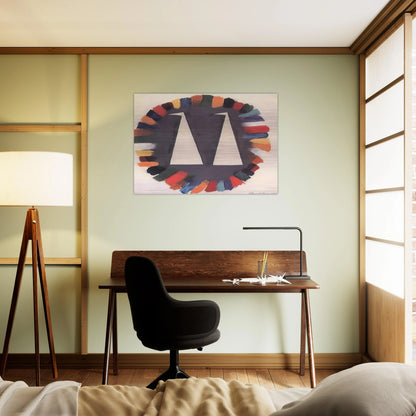 Untitled - 1970 - Forrest Bess Brushed Aluminum Print - 70x100 cm / 28x40 inches | Forrest Bess Aluminum Print | Forrest Bess Prints