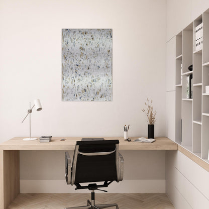 Untitled - 1960 - Robert Ryman Brushed Aluminum Print - 70x100 cm / 28x40 inches | Robert Ryman Aluminum Print | Robert Ryman Prints