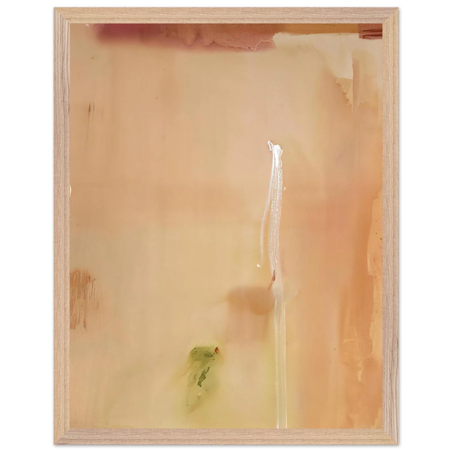 Helen Frankenthaler - Dawn Stroke - 1977 Wall art - 13x18 cm / 5x7 inches - Premium Wooden Framed Poster With Fine Art Paper-canvas - Black frame