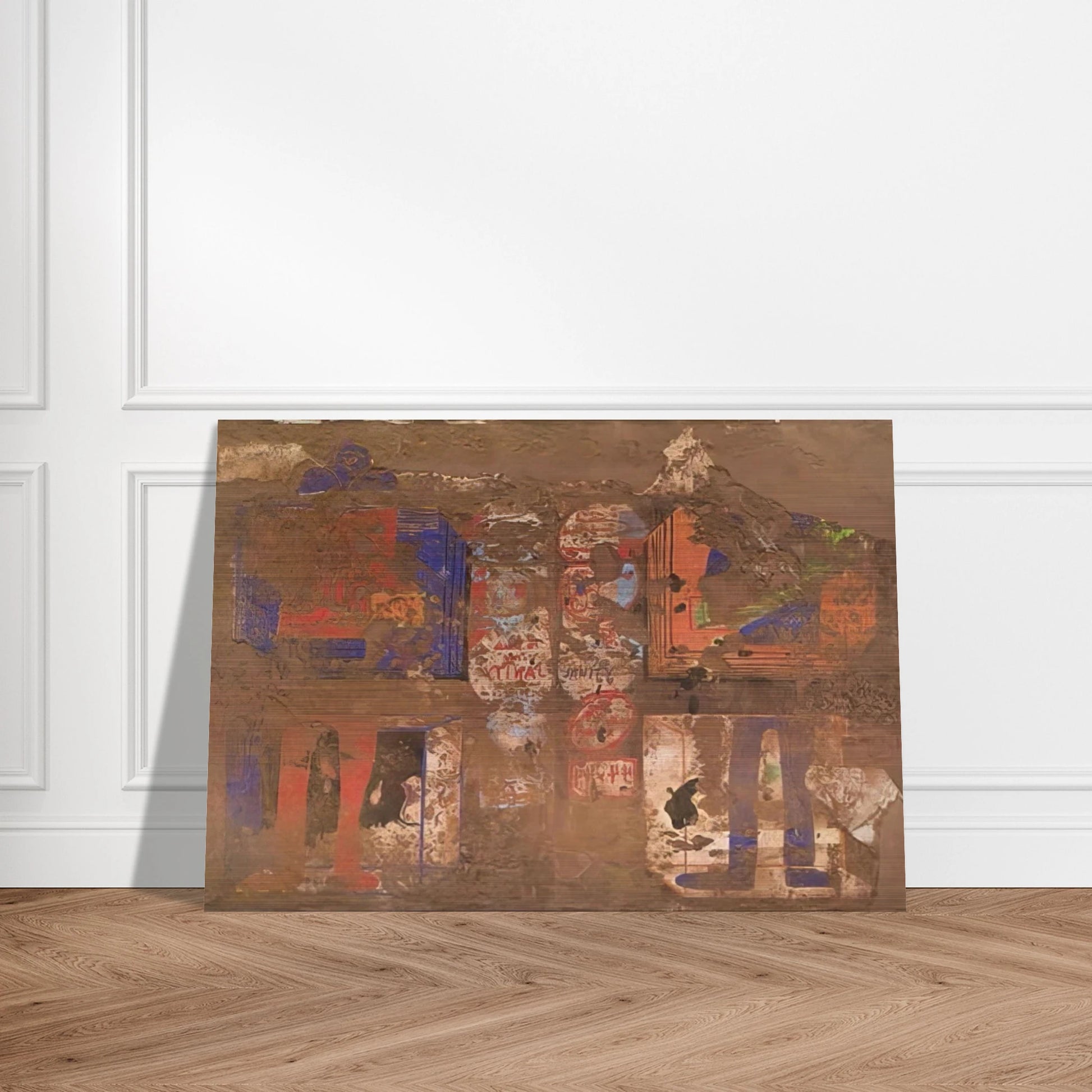 Graphic with Cocoa - 1968 - Dieter Roth Brushed Aluminum Print - 70x100 cm / 28x40 inches | Dieter Roth Aluminum Print | Dieter Roth Prints