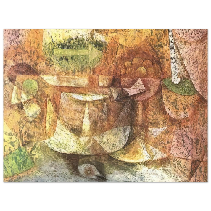 Paul Klee - STILL LIFE WITH DOVE 1931  75x100 cm / 30x40inches Fine Art Poster