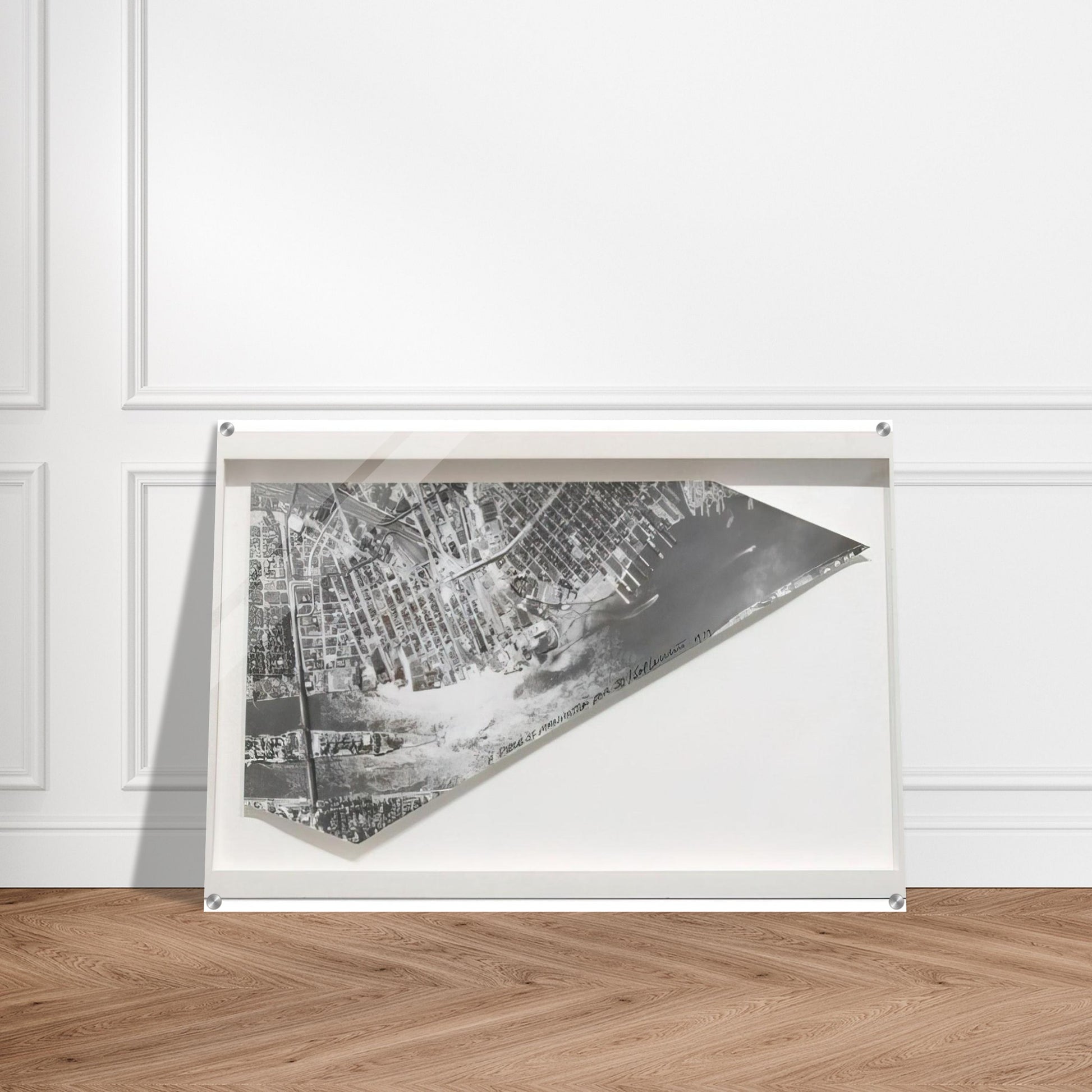 A Piece of Manhattan - Sol LeWitt Acrylic Print - 70x100 cm / 28x40″ inches