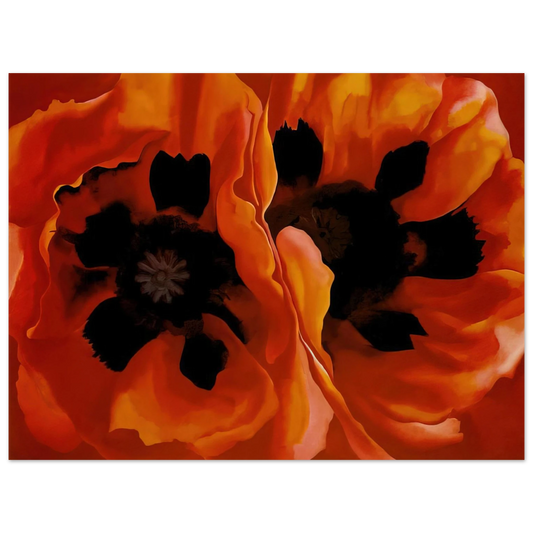 Georgia O'Keeffe - Oriental Poppies Fine Art Poster