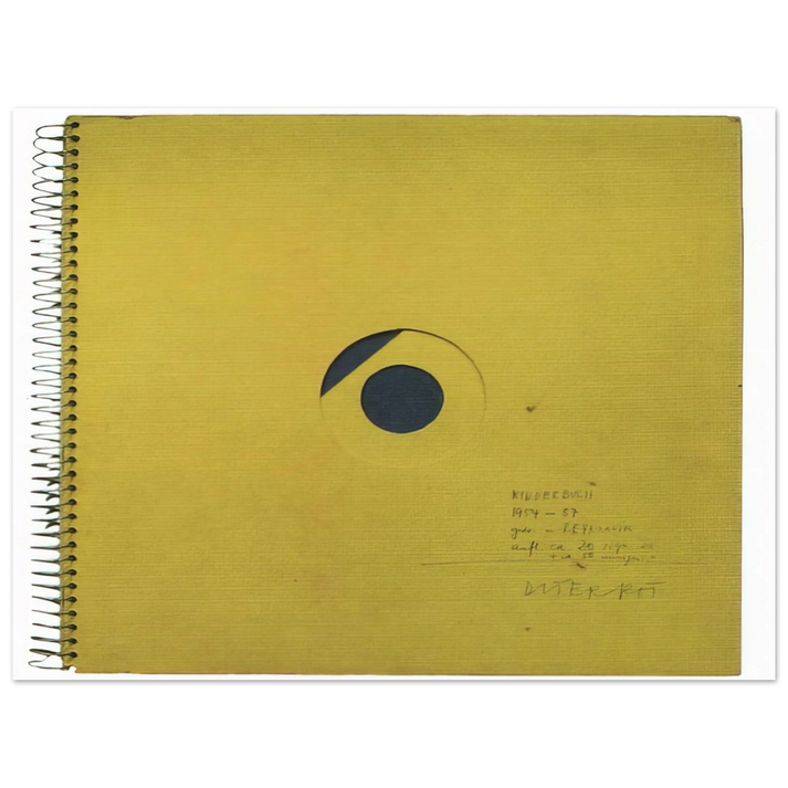 Dieter Roth - Children's Book - 1957  75x100 cm / 30x40inches Fine Art Poster
