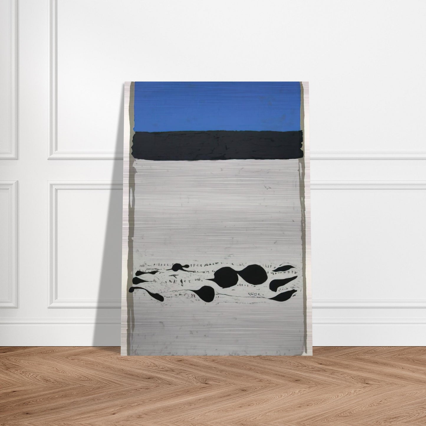 Passages Des Soupias - 1973 - Adja Yunkers Brushed Aluminum Print - 70x100 cm / 28x40 inches | Adja Yunkers Aluminum Print | Adja Yunkers Prints