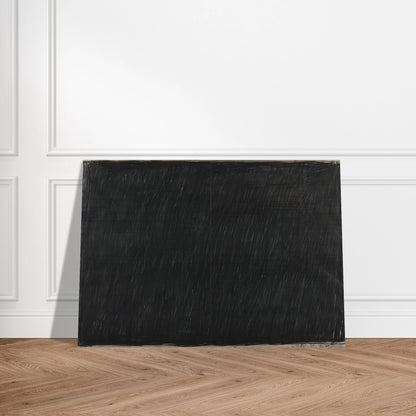 Drawing 25.4.60 - 1960 - Bob Law Brushed Aluminum Print - 70x100 cm / 28x40 inches | Bob Law Aluminum Print | Bob Law Prints