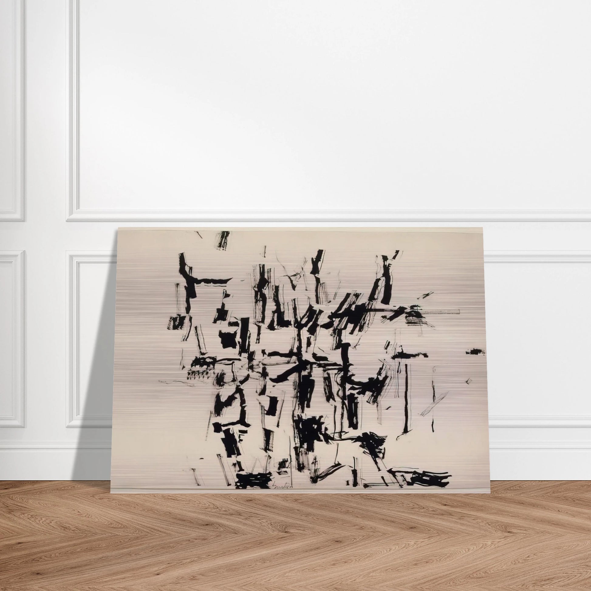 DRAWING RELATED TO ZONE DRAWING NO 19 - Philip Guston Brushed Aluminum Print - 70x100 cm / 28x40 inches | Philip Guston Aluminum Print | Philip Guston Prints