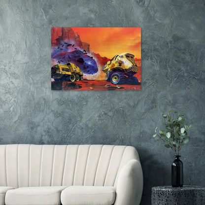 Chris Foss - Chris Foss Brushed Aluminum Print - 70x100 cm / 28x40 inches | Chris Foss Aluminum Print | Chris Foss Prints