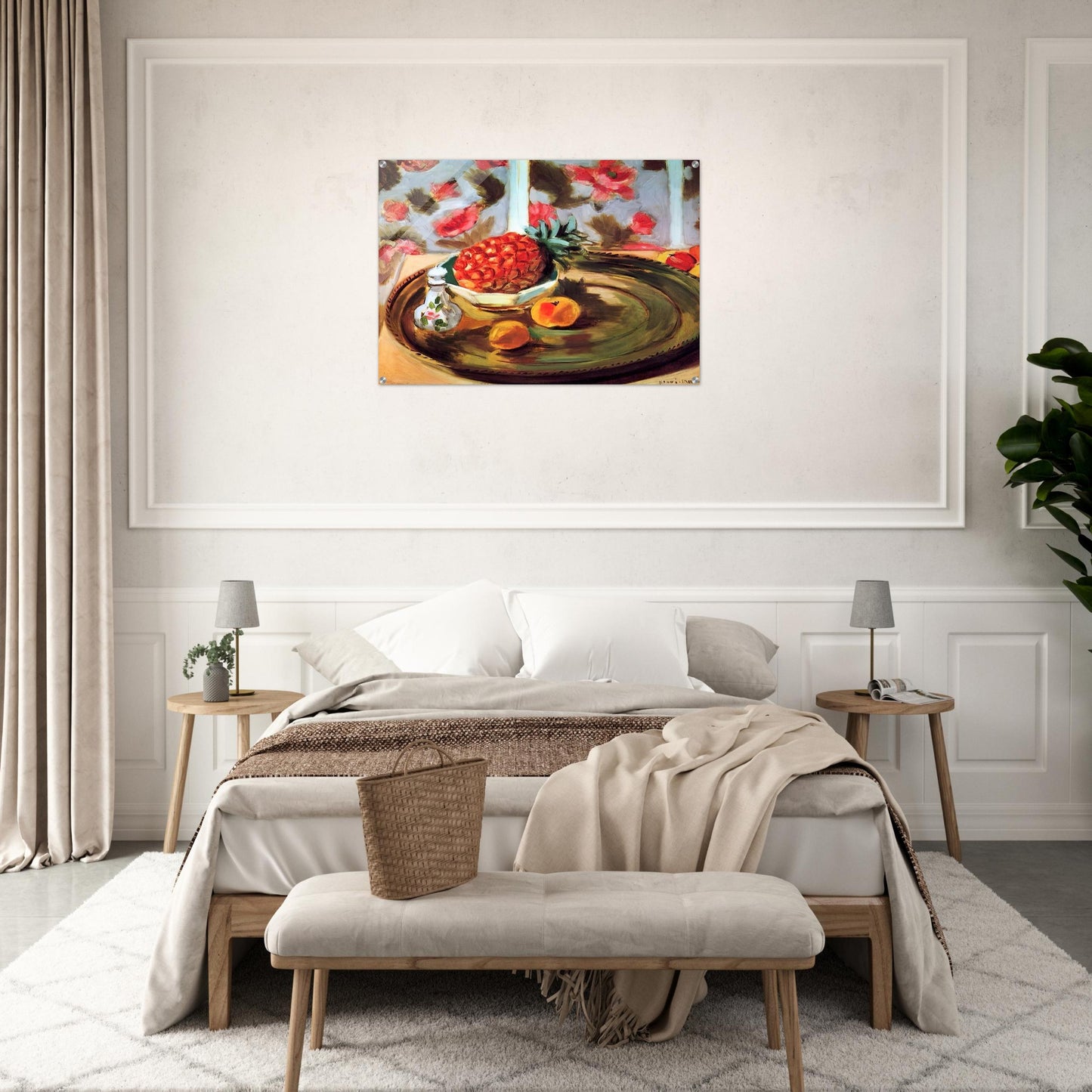 STILL LIFE WITH PINEAPPLE 1924 - Henri Matisse Acrylic Print - 70x100 cm / 28x40″ inches