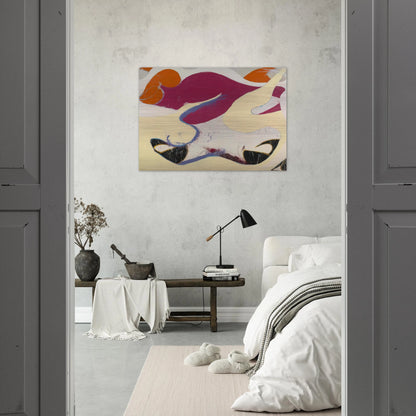 Dido - 1973 - Norman Bluhm Brushed Aluminum Print - 70x100 cm / 28x40 inches | Norman Bluhm Aluminum Print | Norman Bluhm Prints