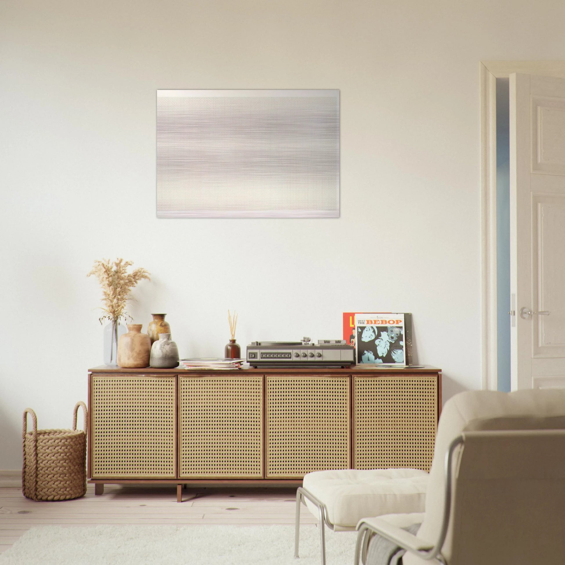 Fourths - 1969 - Mark Lancaster Brushed Aluminum Print - 70x100 cm / 28x40 inches | Mark Lancaster Aluminum Print | Mark Lancaster Prints