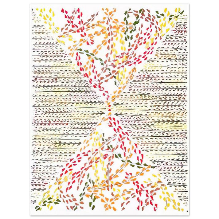 Sonia Delaunay - %D1%81OULEURS IDEES 1  75x100 cm / 30x40inches Fine Art Poster