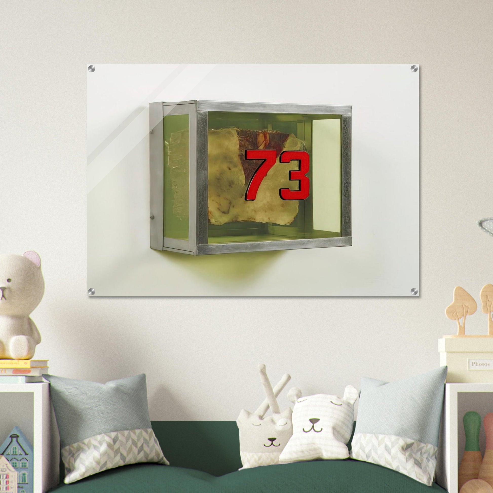 Untitled #73 from the series Technological Reliquaries - 1964 - Paul Thek Acrylic Print - 70x100 cm / 28x40″ inches
