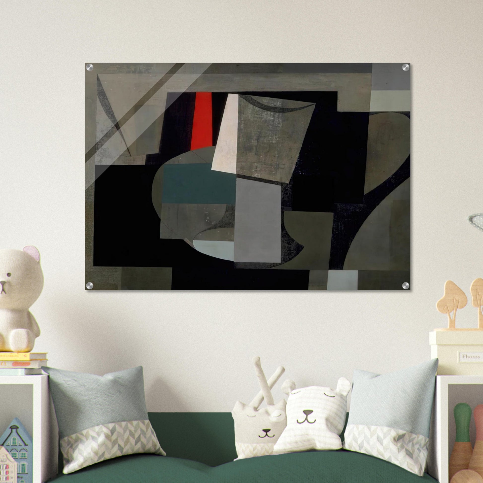 1934-6 painting - still life - 1936 - Ben Nicholson Acrylic Print - 70x100 cm / 28x40″ inches | Ben Nicholson Wall Art | Ben Nicholson Prints