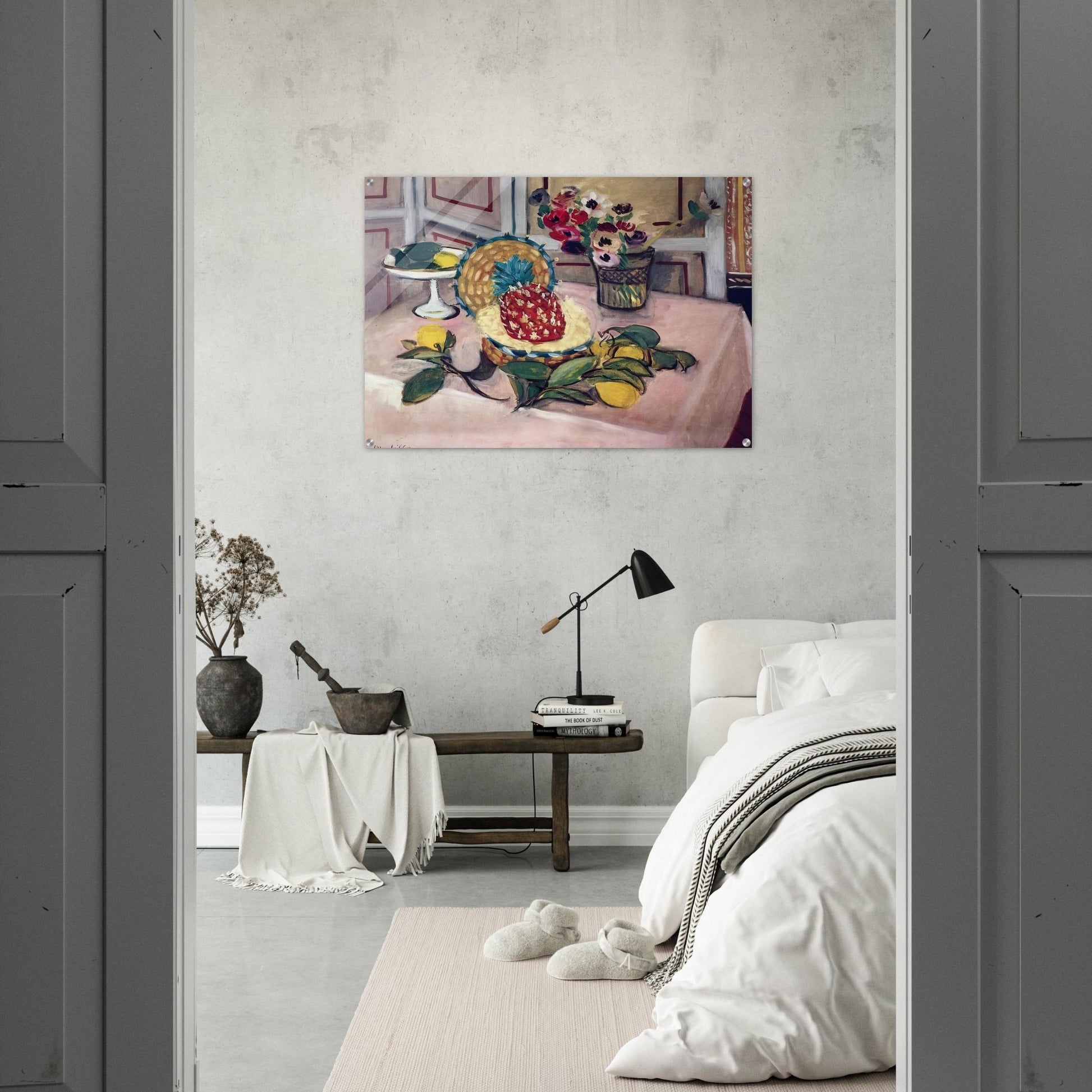 STILL LIFE WITH PINEAPPLES 1 - Henri Matisse Acrylic Print - 70x100 cm / 28x40″ inches