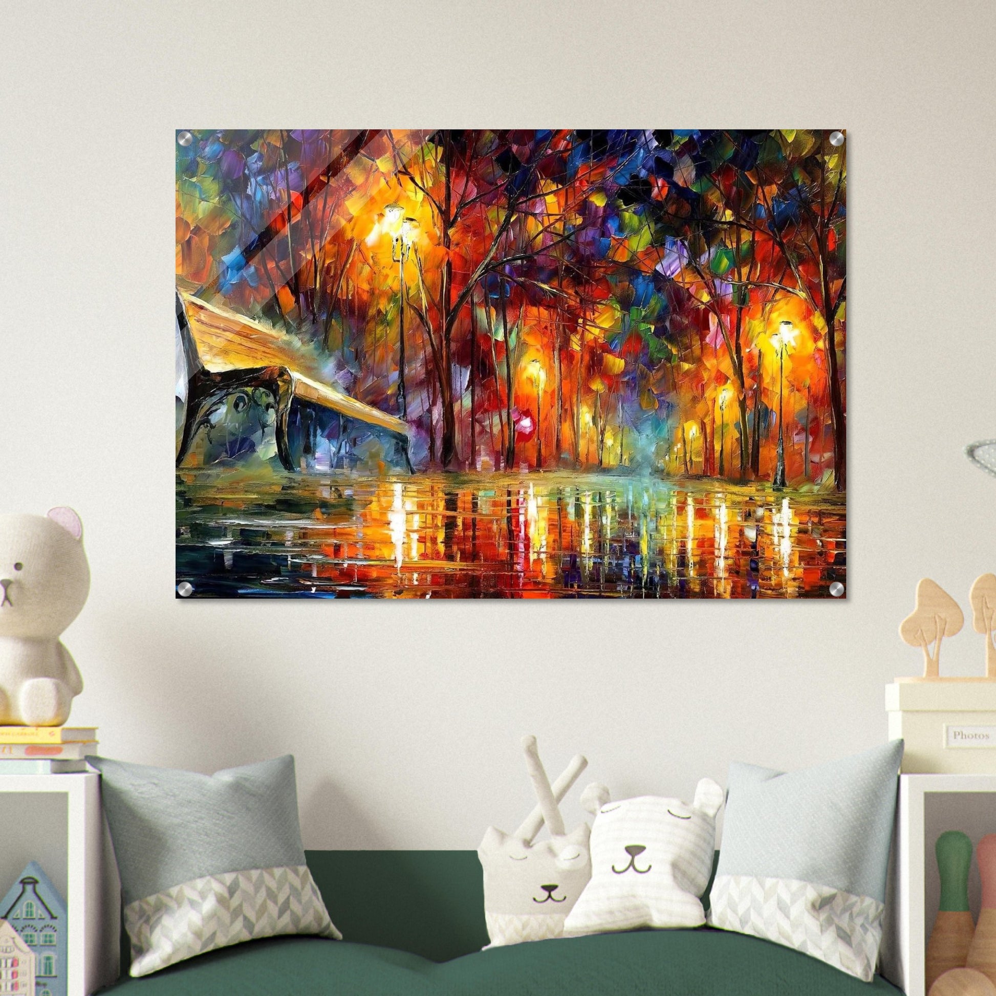 Leonid Afremov - Leonid Afremov Acrylic Print - 70x100 cm / 28x40″ inches