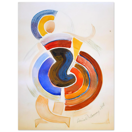 Sonia Delaunay - UTITLED  75x100 cm / 30x40inches Fine Art Poster