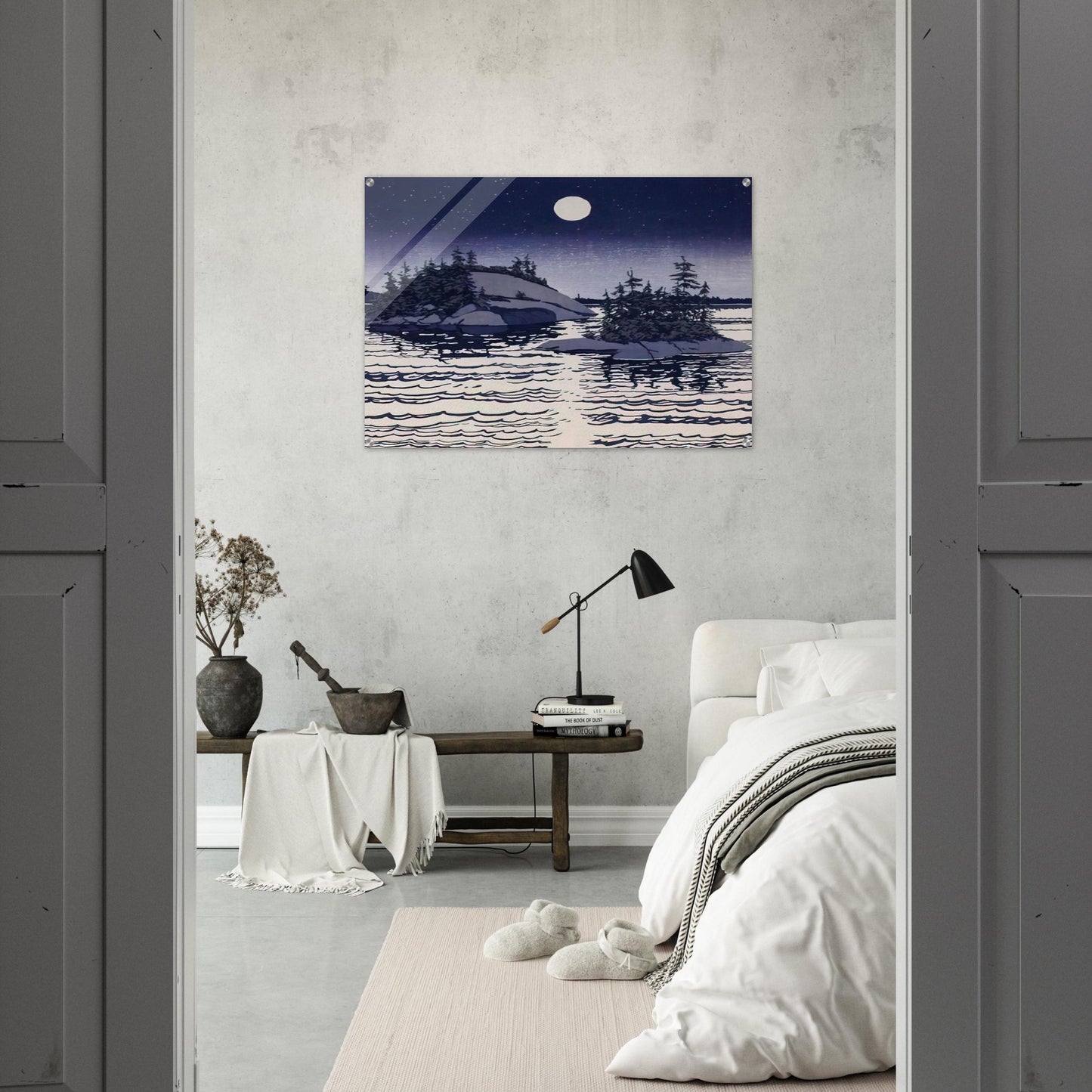Islands Allagash - 1990 - Neil Welliver Acrylic Print - 70x100 cm / 28x40″ inches