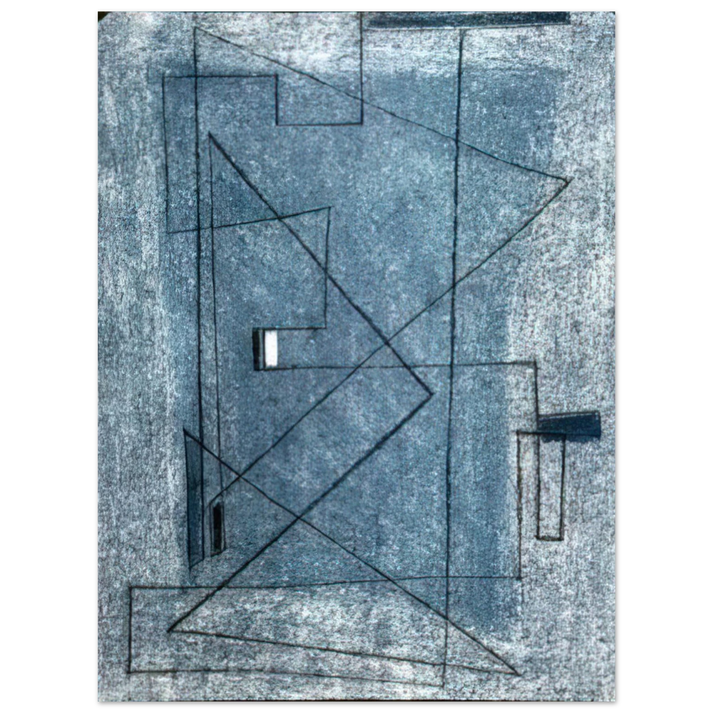 Bice Lazzari - Diario - Art Informel  75x100 cm / 30x40inches Fine Art Poster