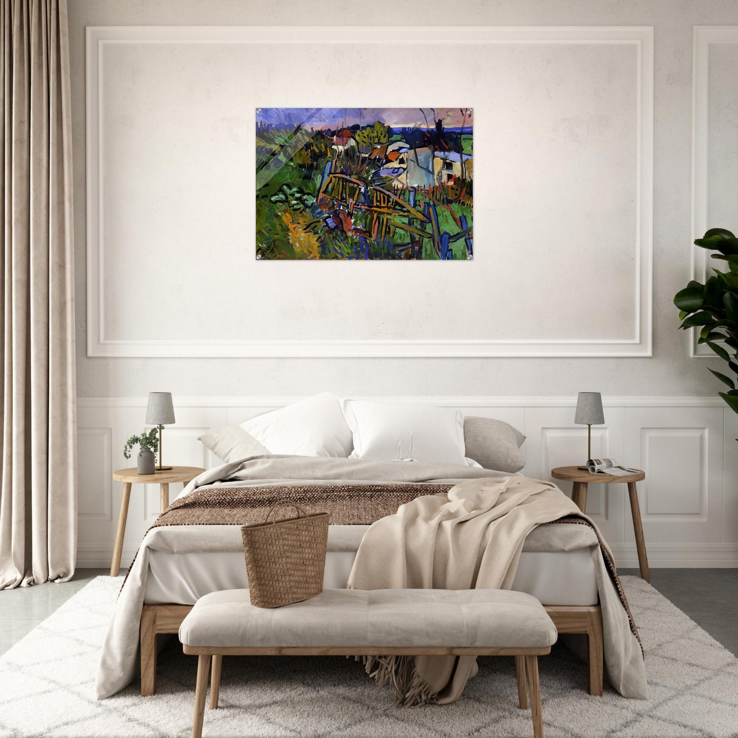 LANDSCAPE 1906 - Andre Derain Acrylic Print - 70x100 cm / 28x40″ inches