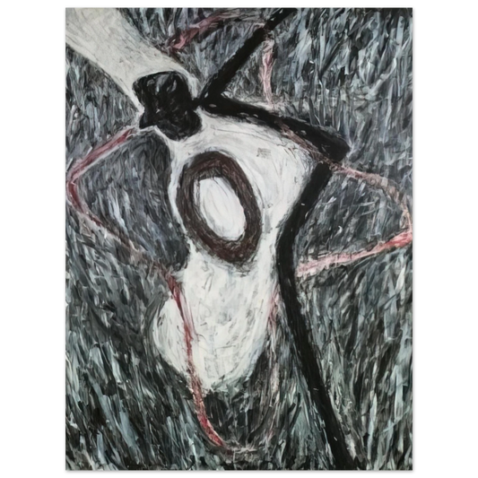 Susan Rothenberg - FEBRUARY 1981  75x100 cm / 30x40inches Fine Art Poster