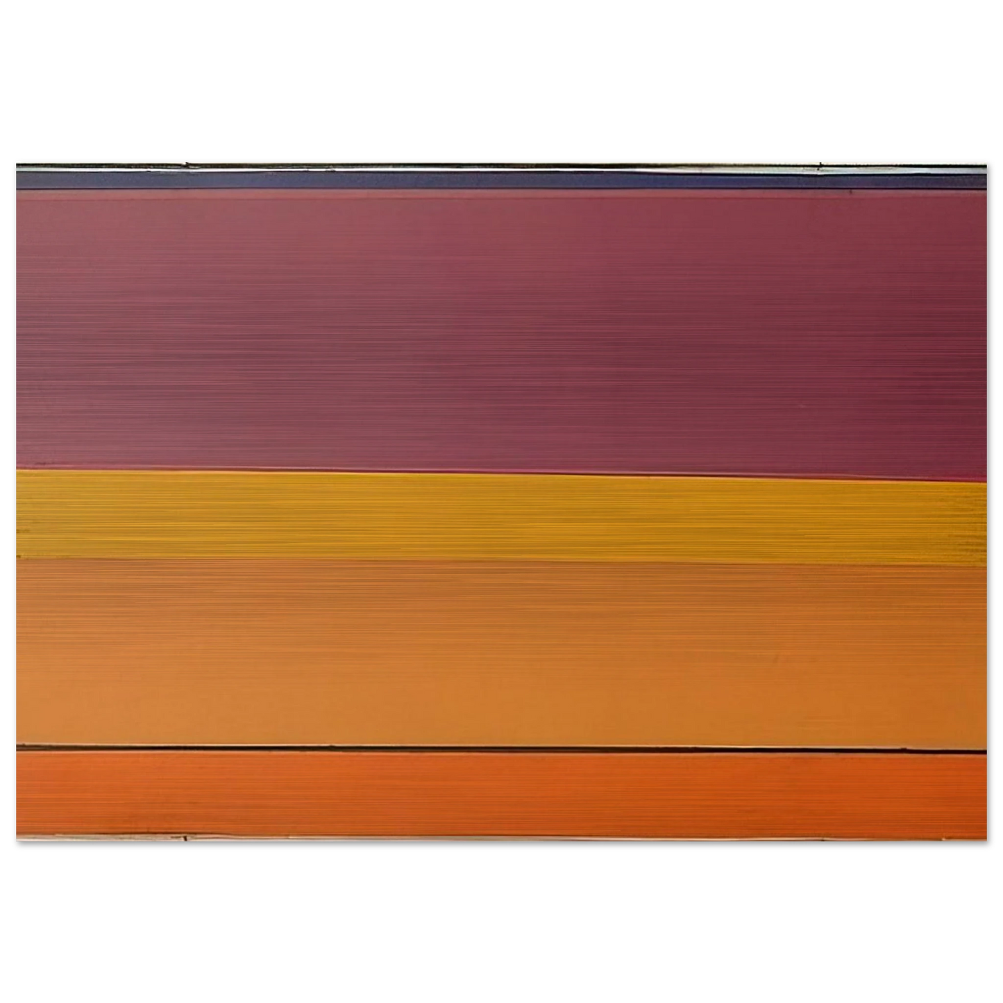 Untitled - 1964 - Larry Zox Brushed Aluminum Print - 70x100 cm / 28x40 inches | Larry Zox Aluminum Print | Larry Zox Prints